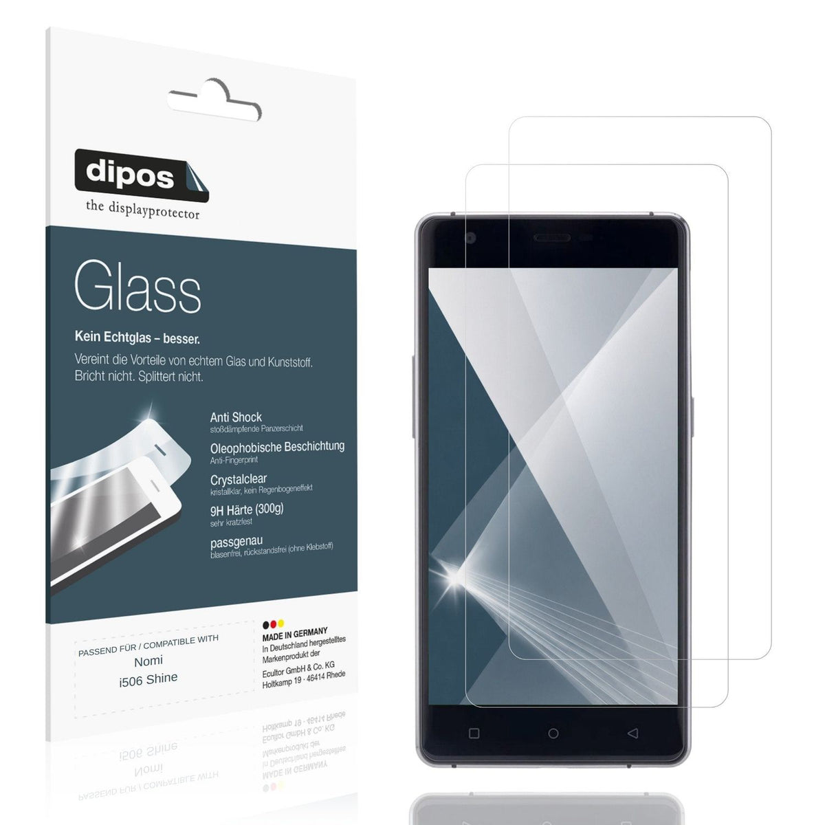 Displayschutz hergestellt in Deutschland, höchste Qualität made in Germany