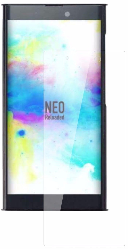 Klare Displayschutzfolie von dipos passend für NuAns Neo Reloaded, 9H kratzfest und blasenfrei montiert