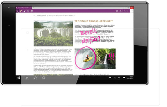 Klare Displayschutzfolie von dipos passend für Odys Winpad X9 22,6 cm (8,9 Zoll), 9H kratzfest und blasenfrei montiert
