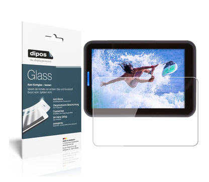 Klare Displayschutzfolie von dipos passend für Rollei 560 Touch, 9H kratzfest und blasenfrei montiert