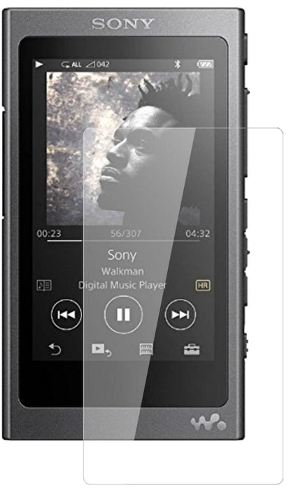 Klare Displayschutzfolie von dipos passend für Sony Walkman NW-A35, 9H kratzfest und blasenfrei montiert