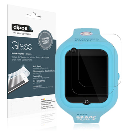 Klare Displayschutzfolie von dipos passend für SoyMomo Space Lite, 9H kratzfest und blasenfrei montiert