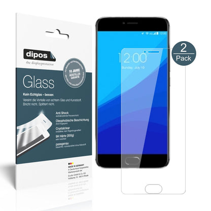 Klare Displayschutzfolie von dipos passend für Umidigi Z1, 9H kratzfest und blasenfrei montiert
