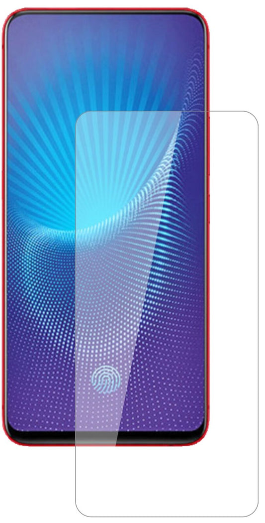 Klare Displayschutzfolie von dipos passend für Vivo NEX S, 9H kratzfest und blasenfrei montiert