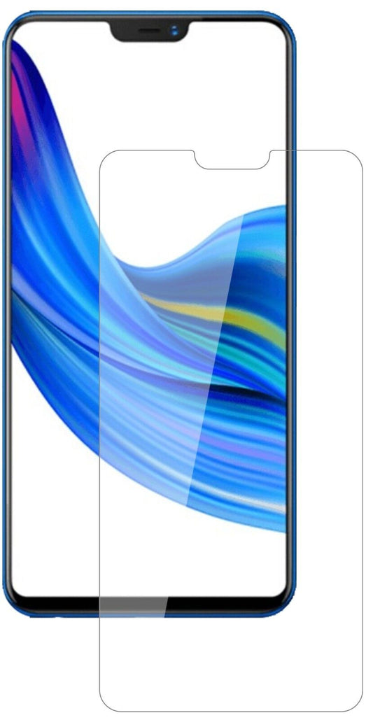 Klare Displayschutzfolie von dipos passend für VIVO Z1, 9H kratzfest und blasenfrei montiert