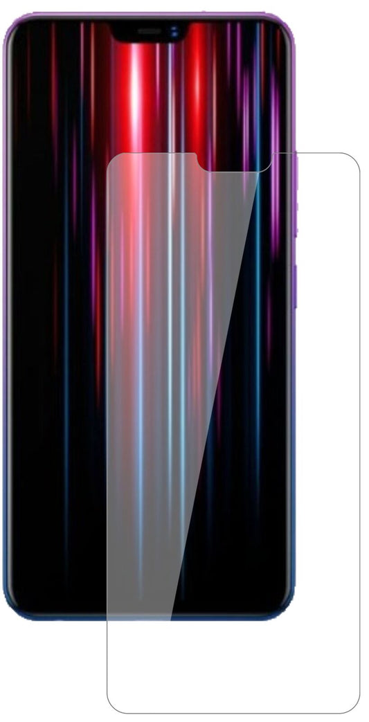 Klare Displayschutzfolie von dipos passend für Vivo Z1 Lite, 9H kratzfest und blasenfrei montiert