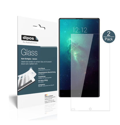 Klare Displayschutzfolie von dipos passend für VKWORLD Mix Plus, 9H kratzfest und blasenfrei montiert