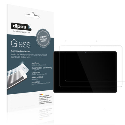 Klare Displayschutzfolie von dipos passend für XGody Q17 11 Zoll, 9H kratzfest und blasenfrei montiert