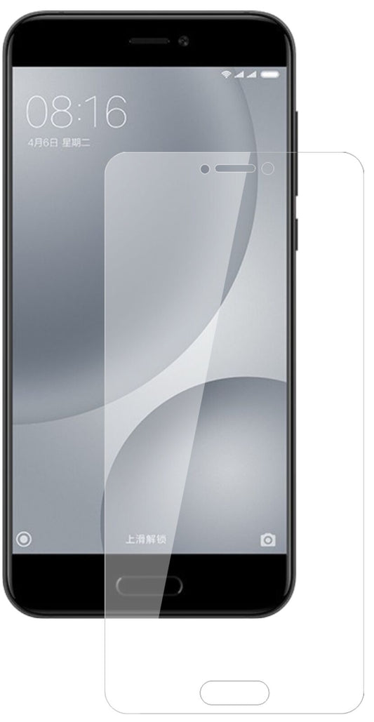 Klare Displayschutzfolie von dipos passend für Xiaomi Mi 5c, 9H kratzfest und blasenfrei montiert