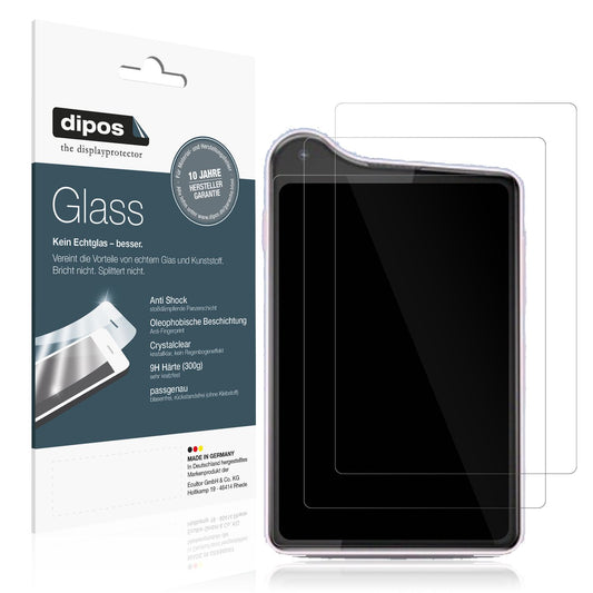 Klare Displayschutzfolie von dipos passend für Xiaomi Qin K25, 9H kratzfest und blasenfrei montiert