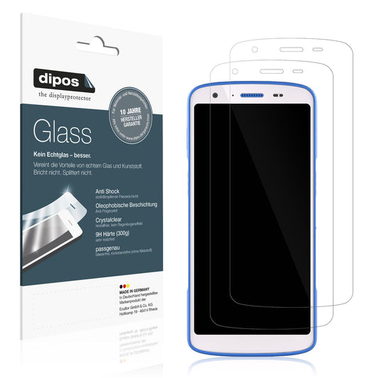 Klare Displayschutzfolie von dipos passend für Zebra HC 50, 9H kratzfest und blasenfrei montiert