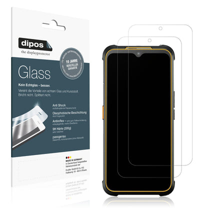 Matte Displayschutzfolie von dipos passend für AGM Glory G1S, 9H kratzfest und blasenfrei montiert