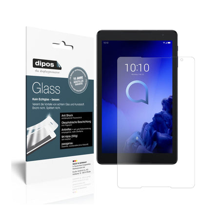 Matte Displayschutzfolie von dipos passend für Alcatel 3T 10 Zoll, 9H kratzfest und blasenfrei montiert