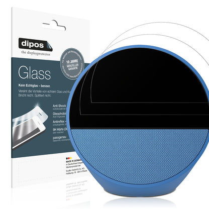 Matte Displayschutzfolie von dipos passend für Amazon Echo Spot 2024, 9H kratzfest und blasenfrei montiert