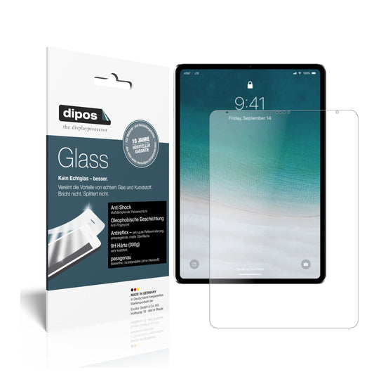 Matte Displayschutzfolie von dipos passend für Apple iPad Pro 11 Zoll LTE (2020), 9H kratzfest und blasenfrei montiert