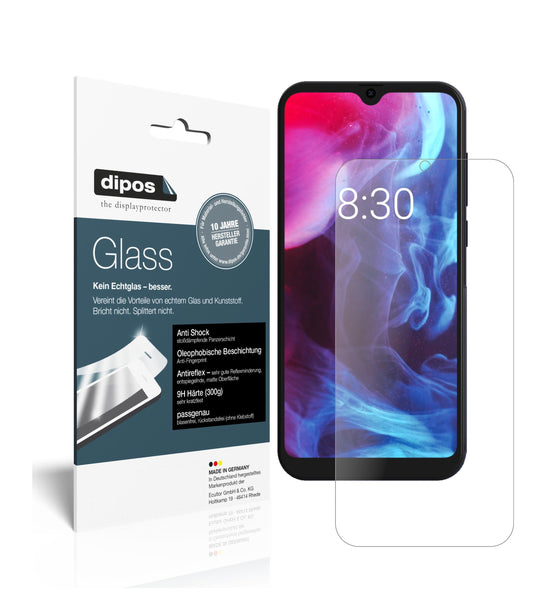 Matte Displayschutzfolie von dipos passend für Archos Oxygen 63, 9H kratzfest und blasenfrei montiert