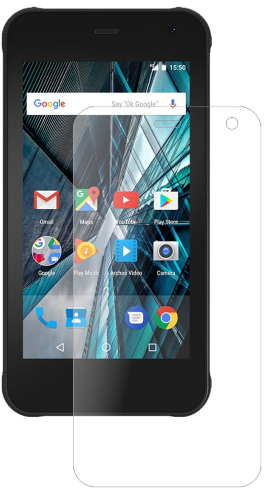 Matte Displayschutzfolie von dipos passend für Archos Sense 47X, 9H kratzfest und blasenfrei montiert