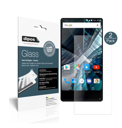 Matte Displayschutzfolie von dipos passend für Archos Sense 55 S, 9H kratzfest und blasenfrei montiert