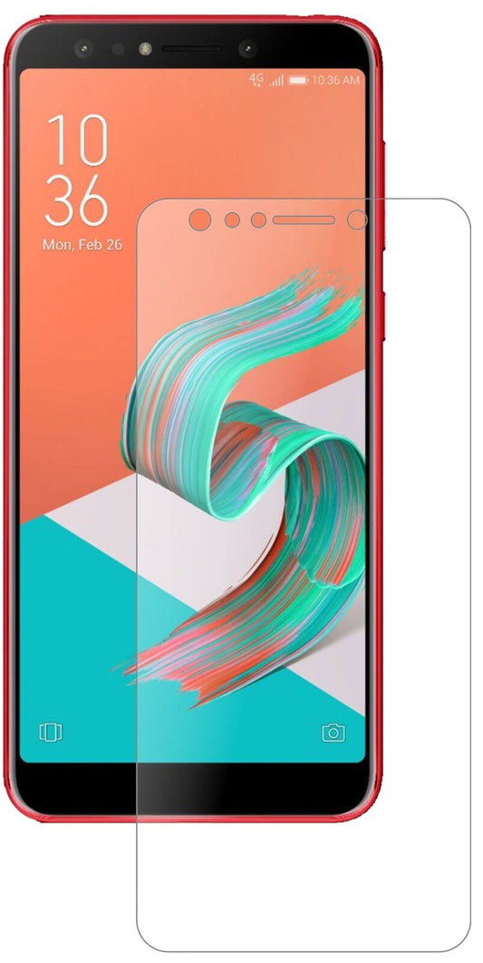 Matte Displayschutzfolie von dipos passend für Asus Zenfone 5 Lite (ZC600KL), 9H kratzfest und blasenfrei montiert