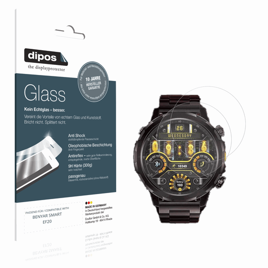 Matte Displayschutzfolie von dipos passend für BENYAR SMART EF20, 9H kratzfest und blasenfrei montiert