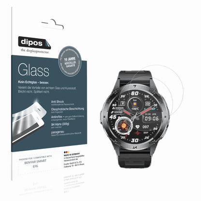 Matte Displayschutzfolie von dipos passend für BENYAR SMART EF6, 9H kratzfest und blasenfrei montiert