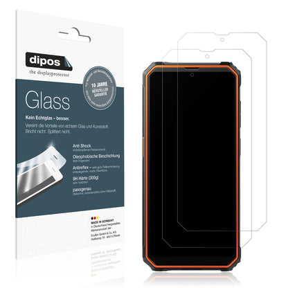 Matte Displayschutzfolie von dipos passend für Blackview BV4800 SE, 9H kratzfest und blasenfrei montiert