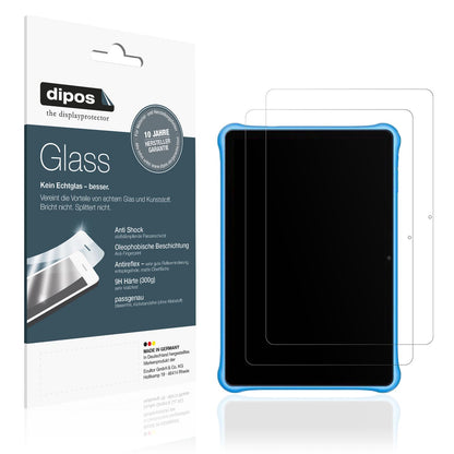 Matte Displayschutzfolie von dipos passend für Blackview Tab A6 Kids, 9H kratzfest und blasenfrei montiert