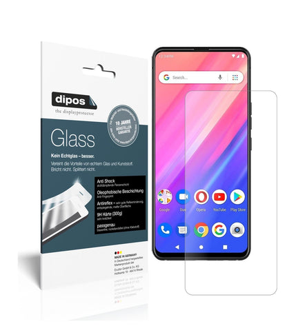 Matte Displayschutzfolie von dipos passend für BLU BOLD N1, 9H kratzfest und blasenfrei montiert