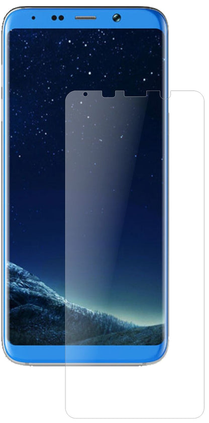 Matte Displayschutzfolie von dipos passend für Bluboo S8+, 9H kratzfest und blasenfrei montiert