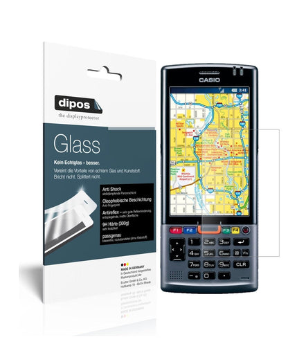 Matte Displayschutzfolie von dipos passend für Casio IT-G500, 9H kratzfest und blasenfrei montiert