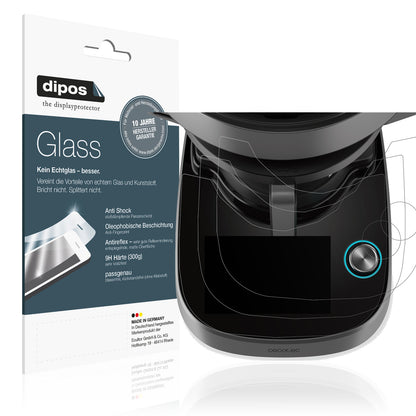 Matte Displayschutzfolie von dipos passend für Cecotec Mambo Victory Xl, 9H kratzfest und blasenfrei montiert