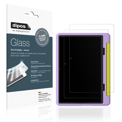 Matte Displayschutzfolie von dipos passend für Cheerjoy Kinder Tablet 10 Zoll, 9H kratzfest und blasenfrei montiert