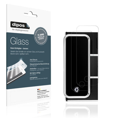 Matte Displayschutzfolie von dipos passend für ChefRobot Kaffeevollautomat, 9H kratzfest und blasenfrei montiert
