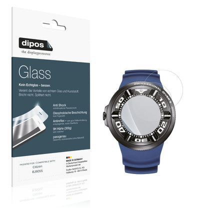 Matte Displayschutzfolie von dipos passend für Citizen BJ8055, 9H kratzfest und blasenfrei montiert