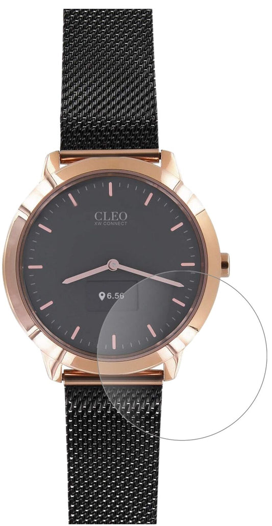 Matte Displayschutzfolie von dipos passend für Cleo XW Connect, 9H kratzfest und blasenfrei montiert