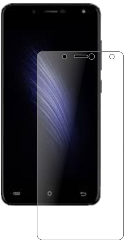 Matte Displayschutzfolie von dipos passend für Cubot Hafury Mix 2017, 9H kratzfest und blasenfrei montiert