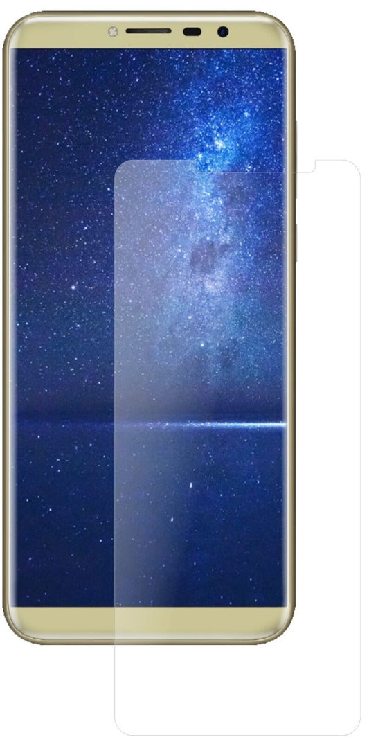 Matte Displayschutzfolie von dipos passend für Cubot X18, 9H kratzfest und blasenfrei montiert