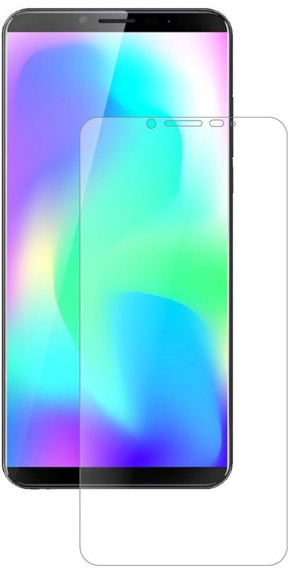 Matte Displayschutzfolie von dipos passend für Cubot X19, 9H kratzfest und blasenfrei montiert