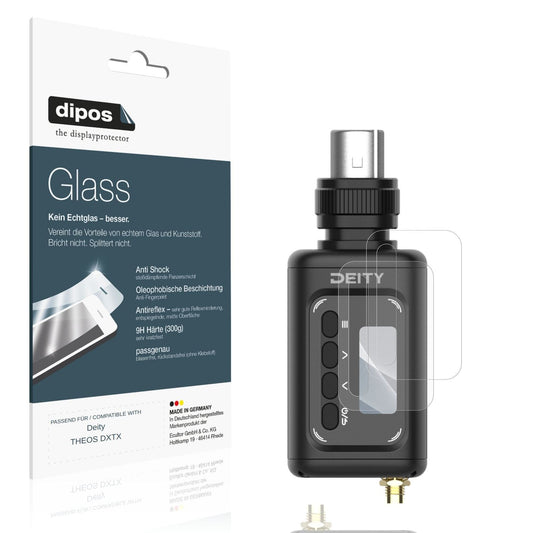 Matte Displayschutzfolie von dipos passend für Deity THEOS DXTX, 9H kratzfest und blasenfrei montiert