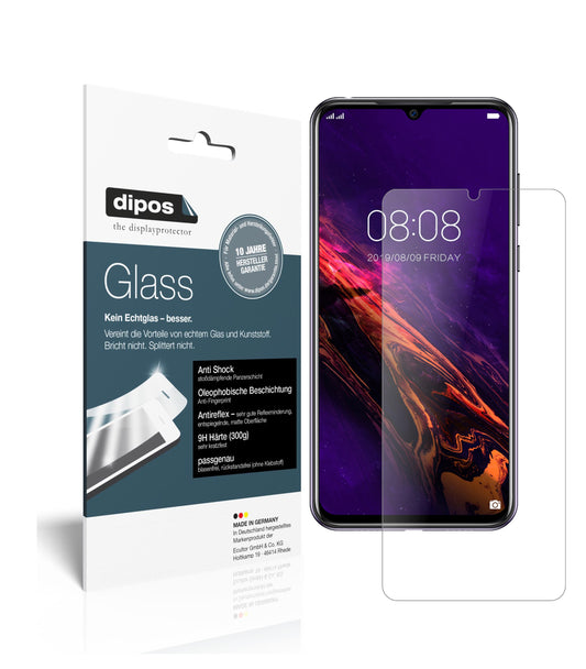 Matte Displayschutzfolie von dipos passend für Doogee N20, 9H kratzfest und blasenfrei montiert