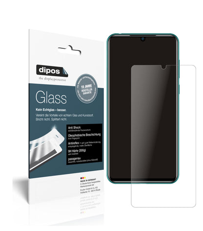 Matte Displayschutzfolie von dipos passend für Doogee N20 Pro, 9H kratzfest und blasenfrei montiert