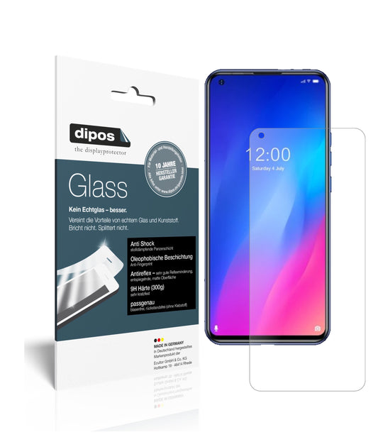 Matte Displayschutzfolie von dipos passend für Doogee N30, 9H kratzfest und blasenfrei montiert