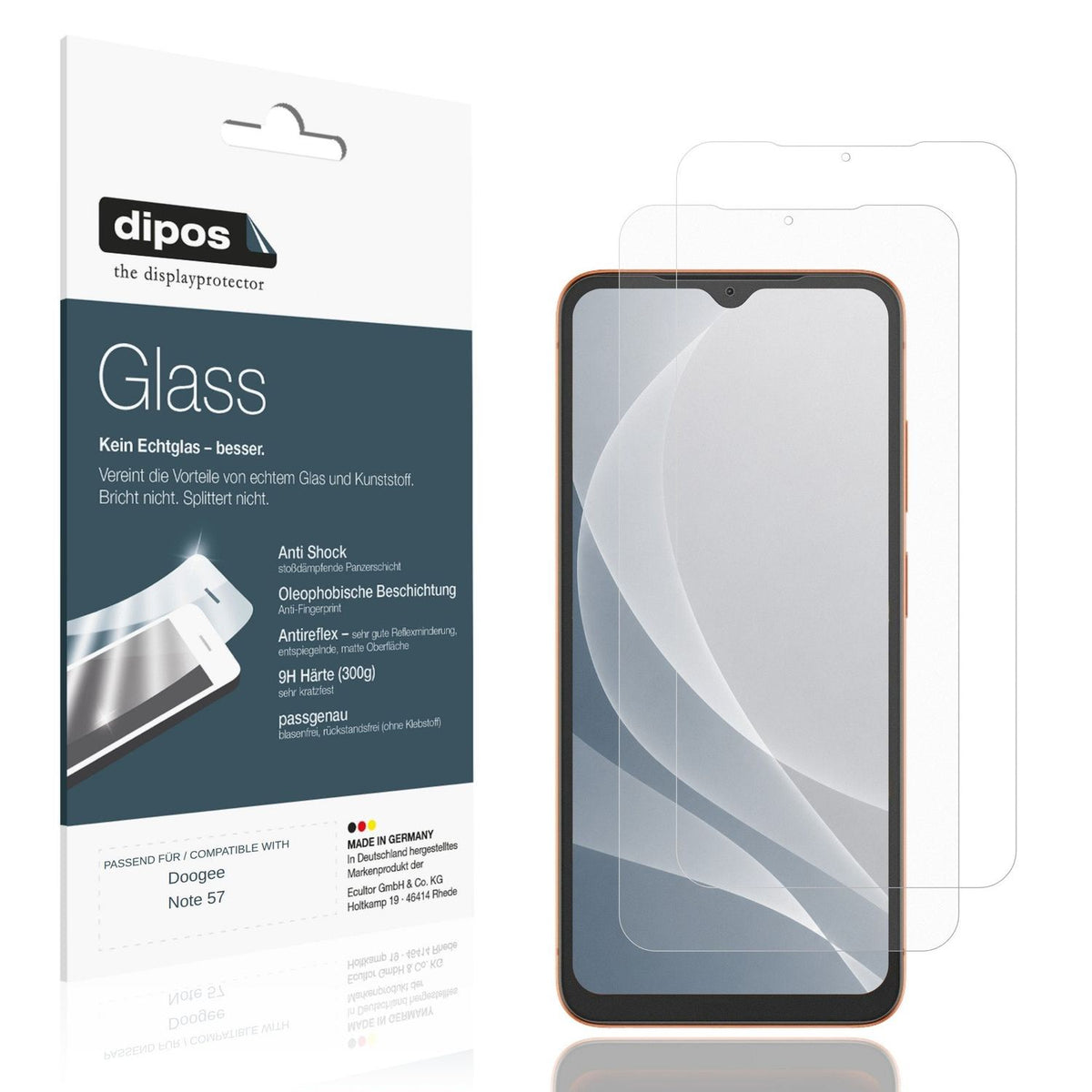 Displayschutz hergestellt in Deutschland, höchste Qualität made in Germany