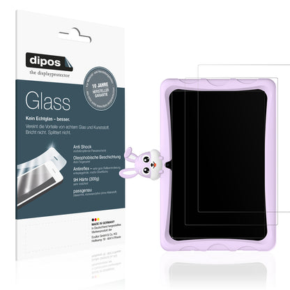 Matte Displayschutzfolie von dipos passend für Doogee U9 Kid, 9H kratzfest und blasenfrei montiert