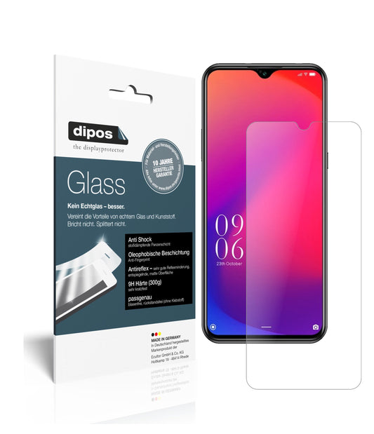 Matte Displayschutzfolie von dipos passend für Doogee X95, 9H kratzfest und blasenfrei montiert