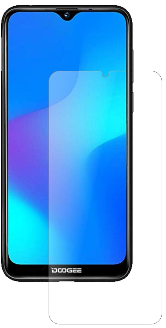 Matte Displayschutzfolie von dipos passend für Doogee Y8, 9H kratzfest und blasenfrei montiert