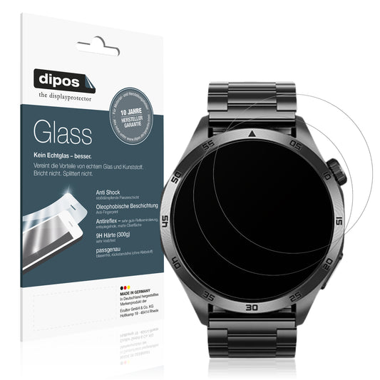 Matte Displayschutzfolie von dipos passend für Douself ET485 1.43 Zoll, 9H kratzfest und blasenfrei montiert