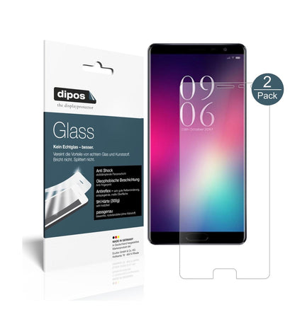Matte Displayschutzfolie von dipos passend für Elephone C9, 9H kratzfest und blasenfrei montiert