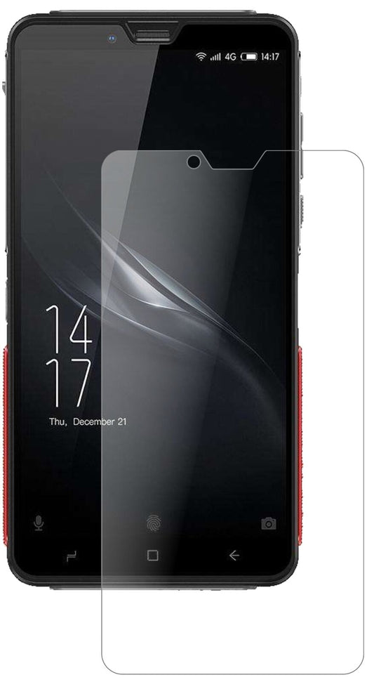 Matte Displayschutzfolie von dipos passend für Elephone Soldier, 9H kratzfest und blasenfrei montiert