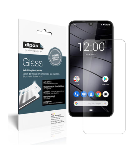 Matte Displayschutzfolie von dipos passend für Gigaset GS190, 9H kratzfest und blasenfrei montiert